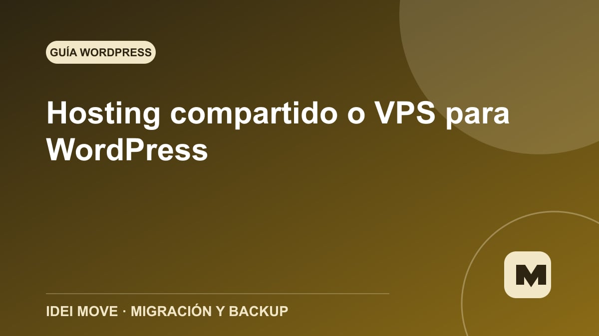 Imagen de la gu&iacute;a Hosting compartido o VPS para WordPress
