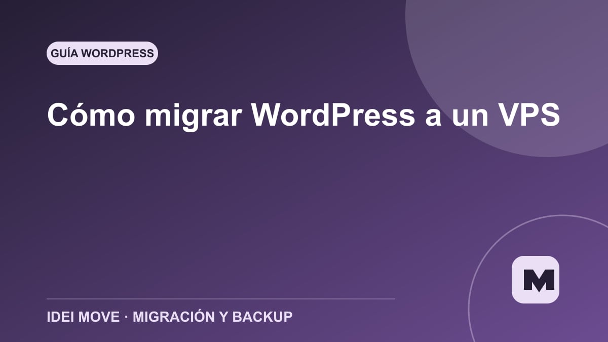 Imagen de la gu&iacute;a C&oacute;mo migrar WordPress a un VPS