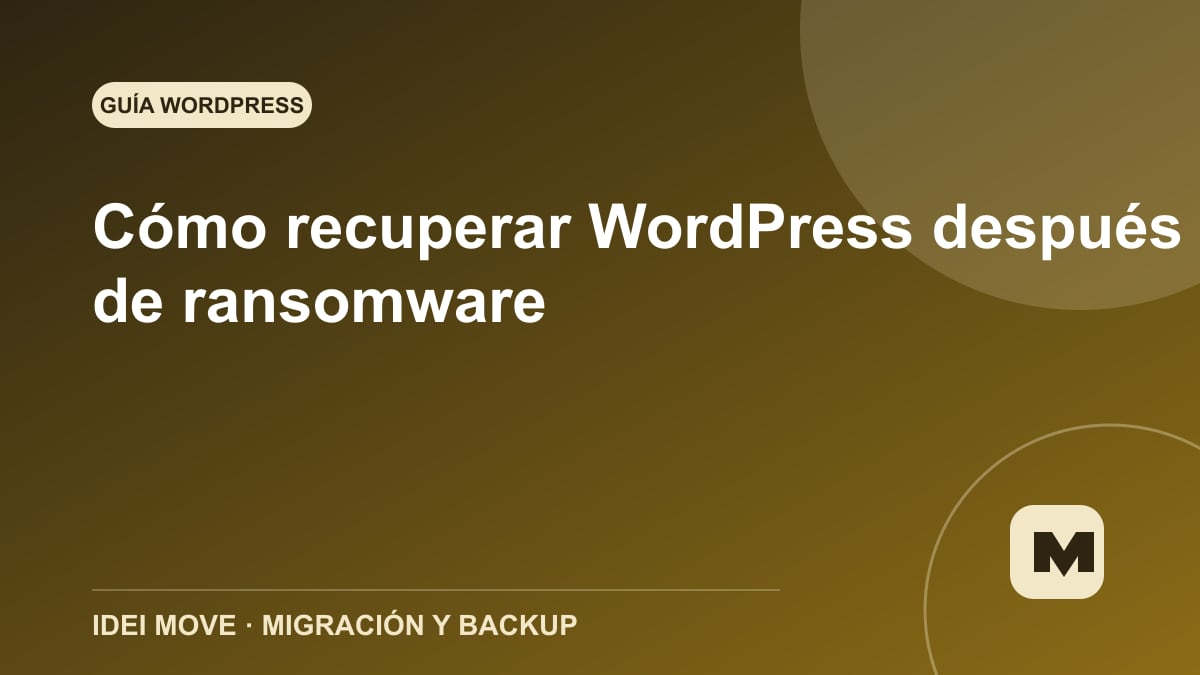 Imagen de la gu&iacute;a C&oacute;mo recuperar WordPress despu&eacute;s de ransomware
