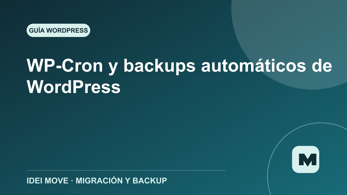 Imagen de la gu&iacute;a WP-Cron y backups autom&aacute;ticos de WordPress